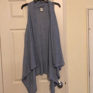 Cashmere linen blend shawl